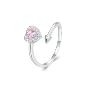 (image for) Pandora Style Open Heart Ring - SCR957-E