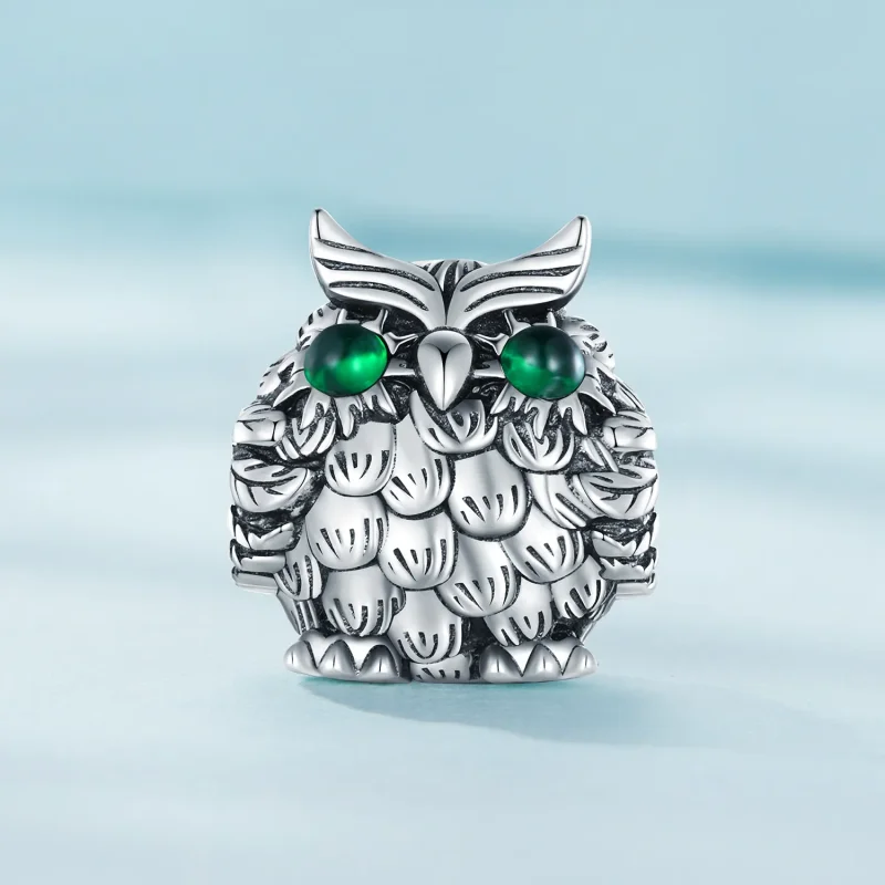 (image for) Pandora Style Owl Graduation Charm - SCC2542 - View 2