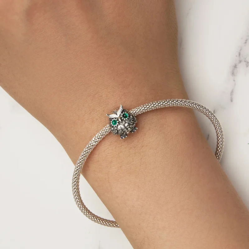 (image for) Pandora Style Owl Graduation Charm - SCC2542 - View 6