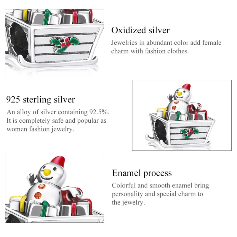 (image for) Pandora Style Present Charm - BSC541 - View 6