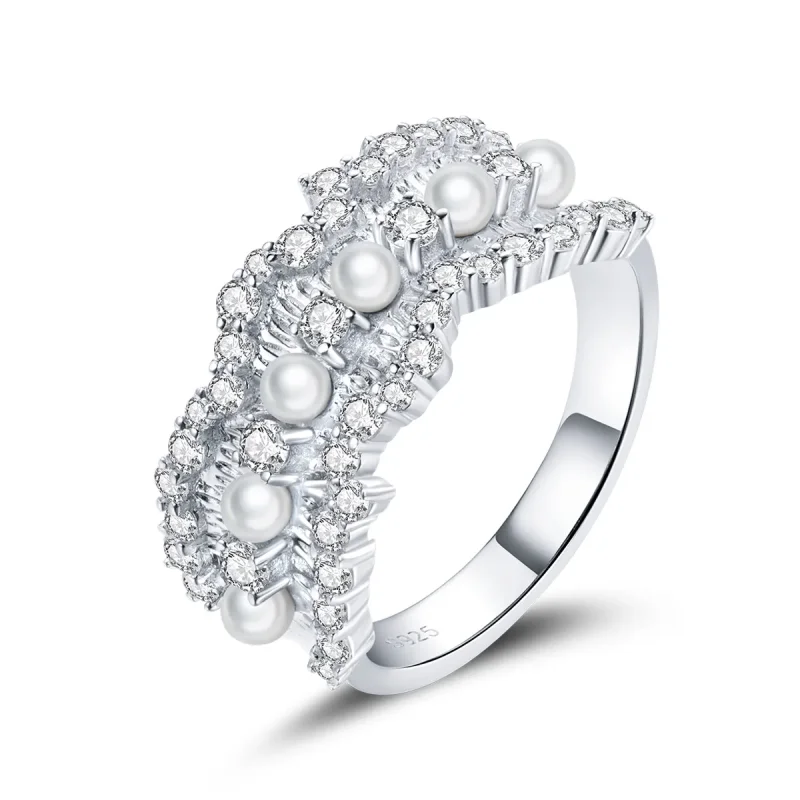 (image for) Pandora Style Princess Ring - BSR187 - View 3