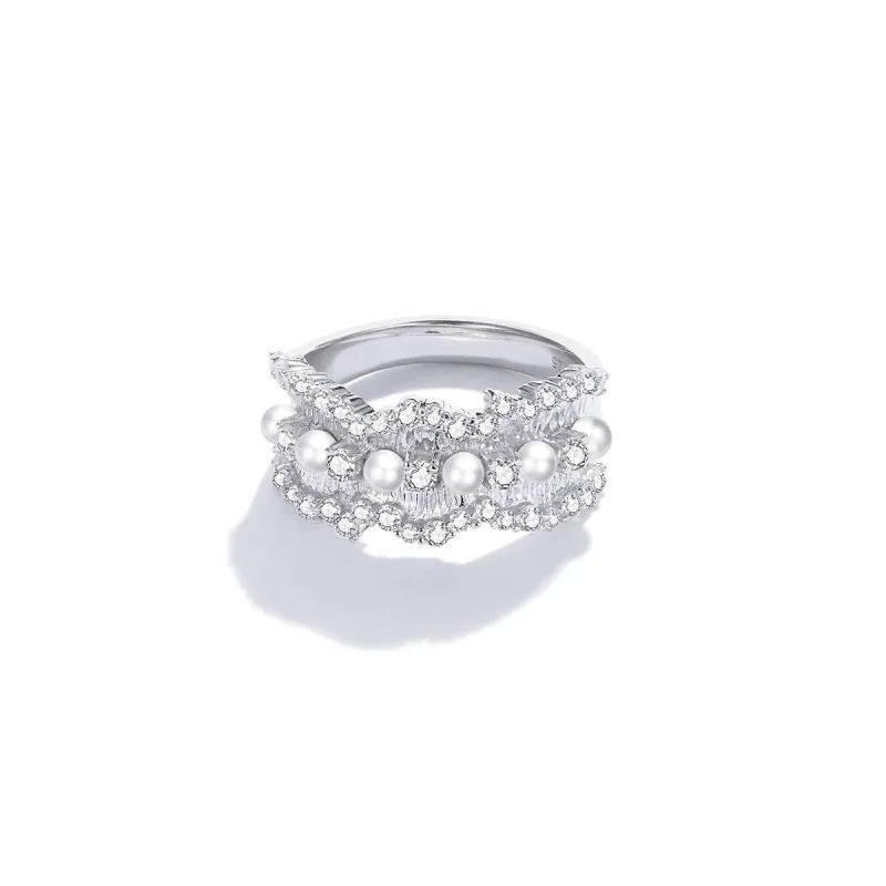 (image for) Pandora Style Princess Ring - BSR187 - View 7