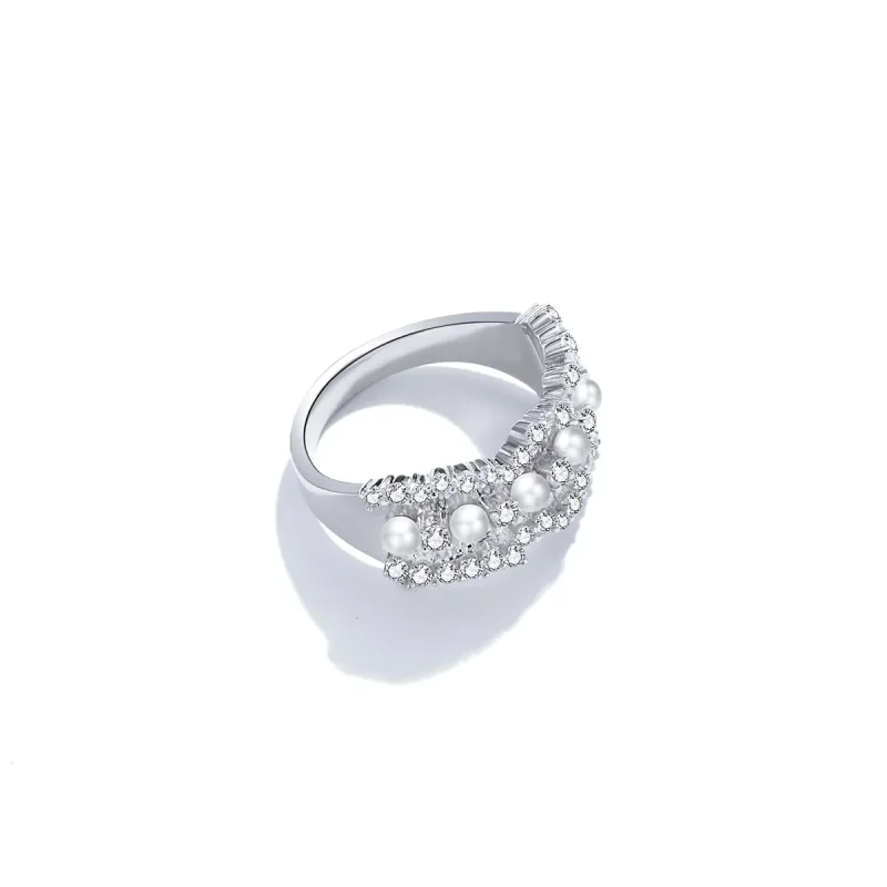 (image for) Pandora Style Princess Ring - BSR187 - View 8