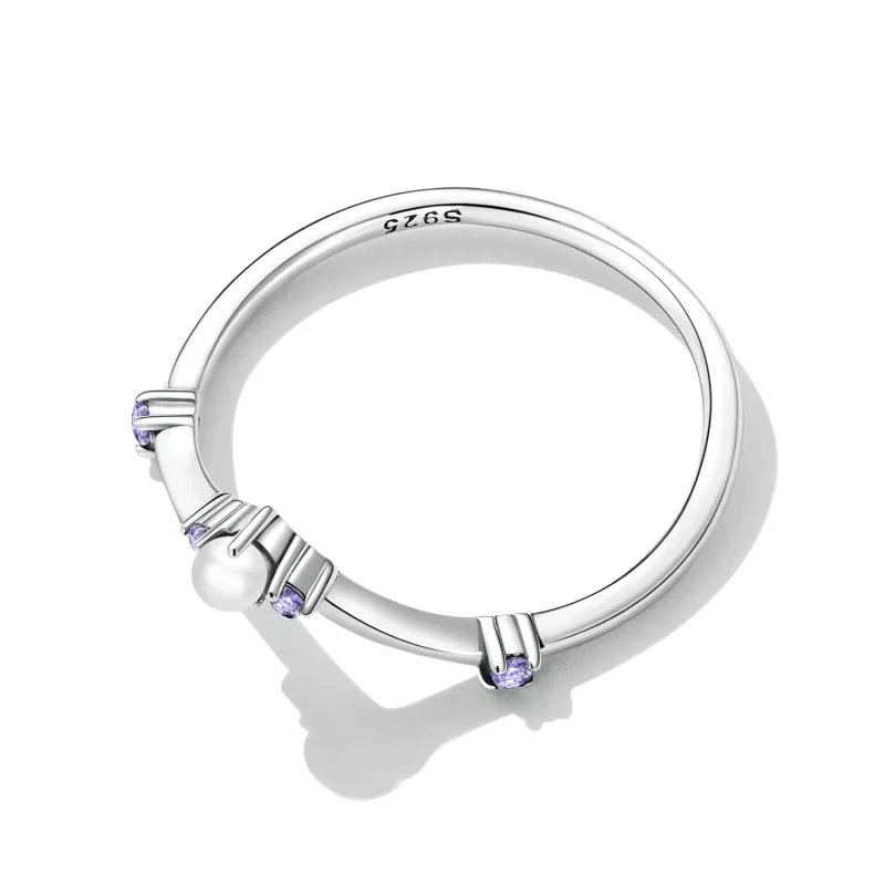 (image for) Pandora Style Princess Wishbone Ring - SCR835 - View 4