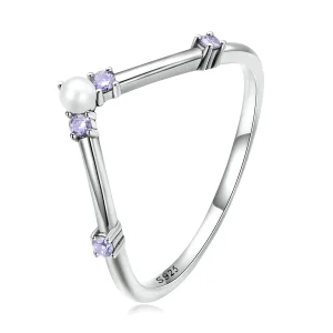 (image for) Pandora Style Princess Wishbone Ring - SCR835