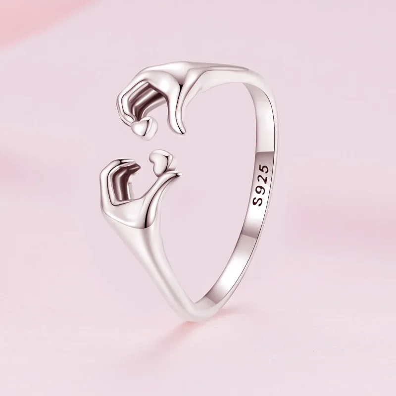 (image for) Pandora Style Promise Rings For Couples - SCR902 - View 2