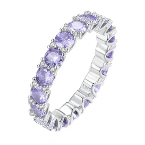 (image for) Pandora Style Purple Ring - BSR340