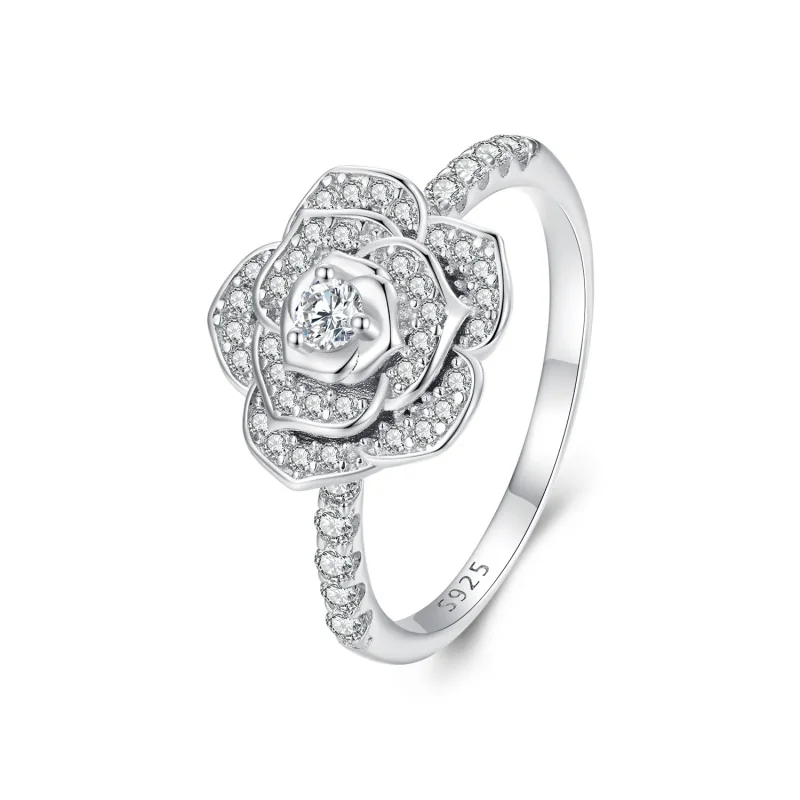 (image for) Pandora Style Rose Ring - BSR449 - Product Image