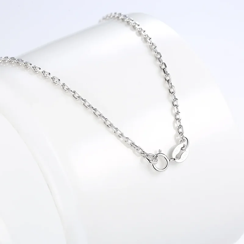 (image for) Pandora Style Silver Necklace Chain - SCA007 - View 2