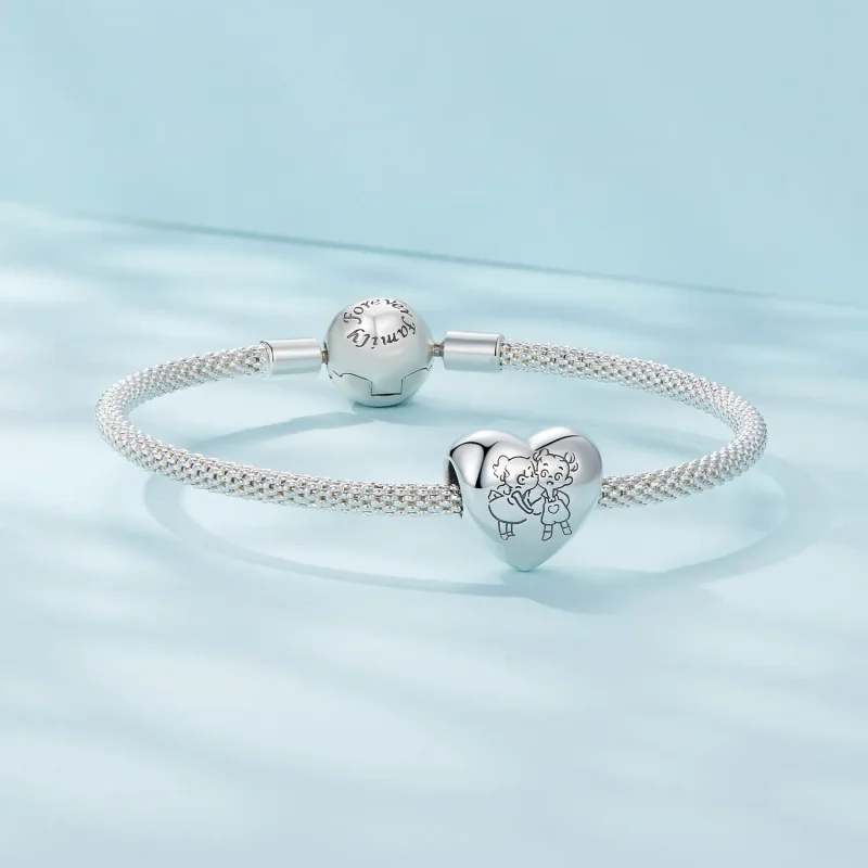 (image for) Pandora Style Sister Charms Sale - SCC2528 - View 5