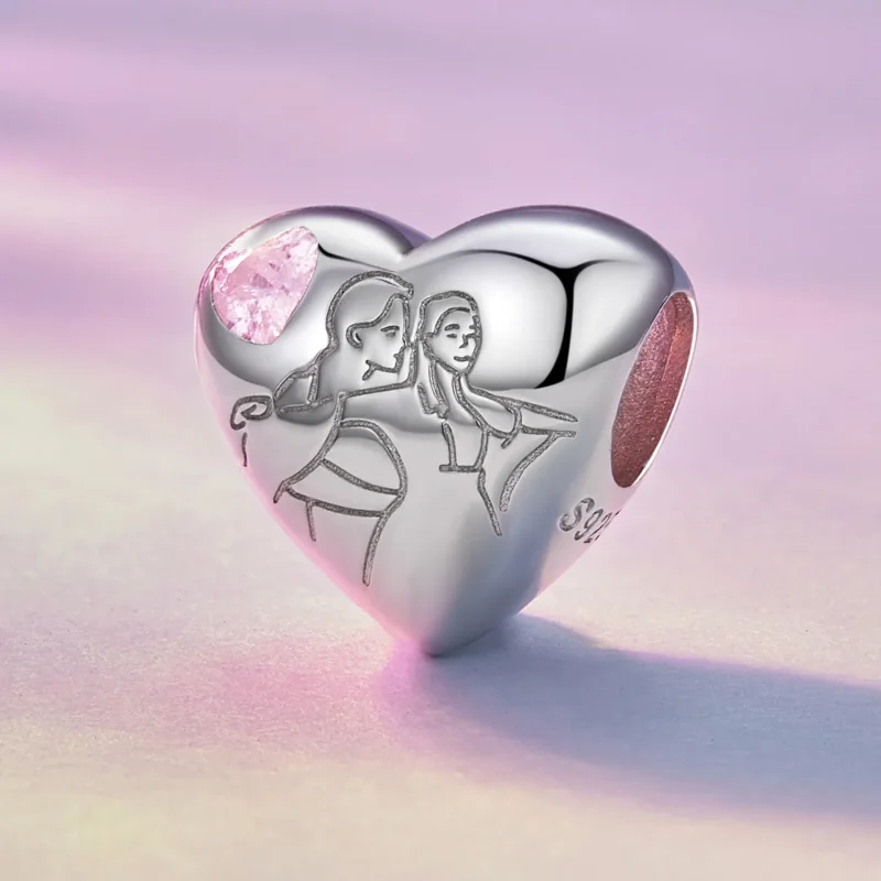 (image for) Pandora Style Soulmate Charm - BSC772 - View 2