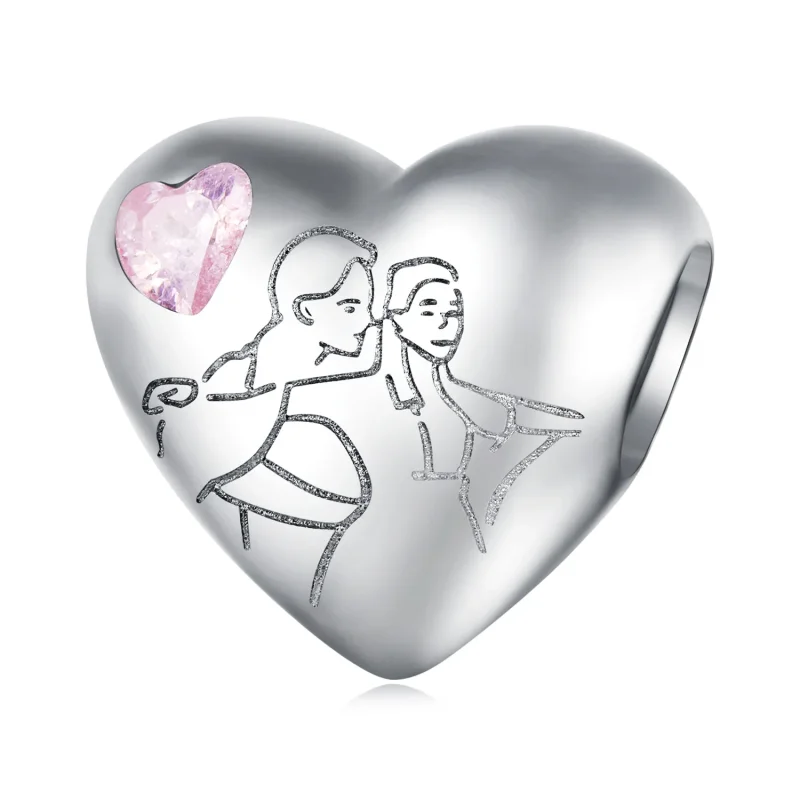 (image for) Pandora Style Soulmate Charm - BSC772 - View 3
