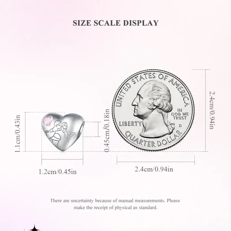 (image for) Pandora Style Soulmate Charm - BSC772 - View 6