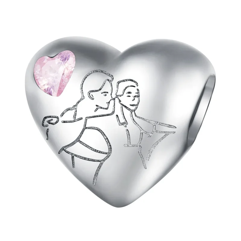 (image for) Pandora Style Soulmate Charm - BSC772 - Product Image