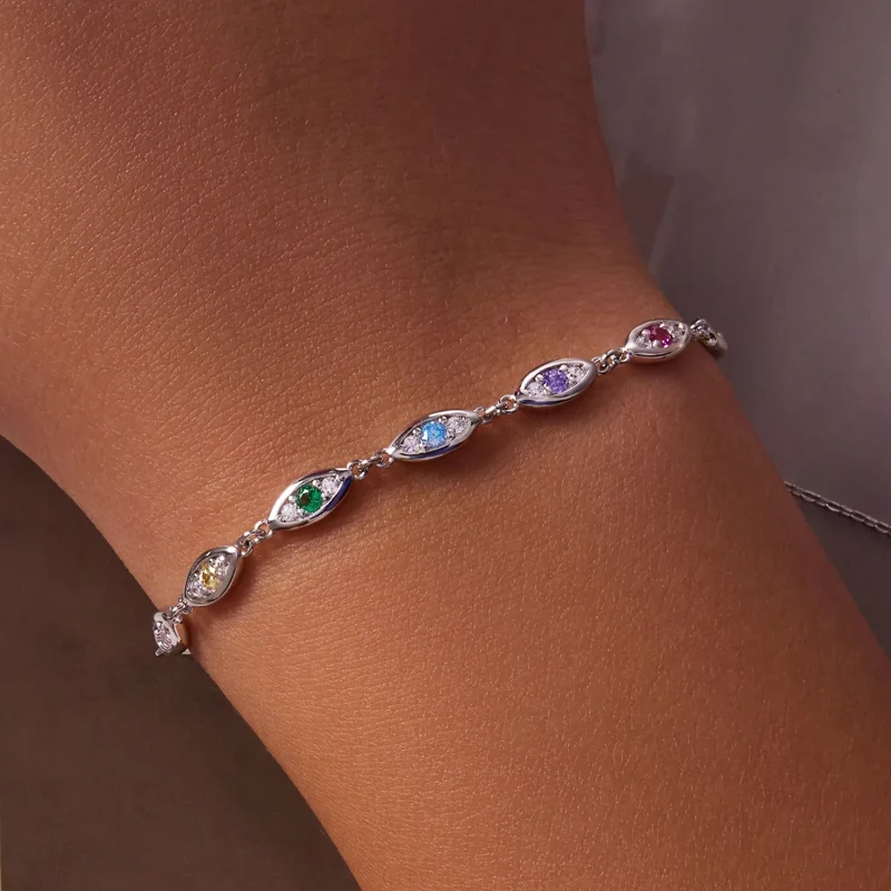 (image for) Pandora Style Sparkling Bracelet - BSB087 - View 6