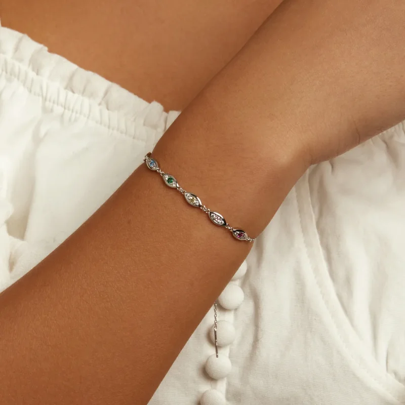 (image for) Pandora Style Sparkling Bracelet - BSB087 - View 9