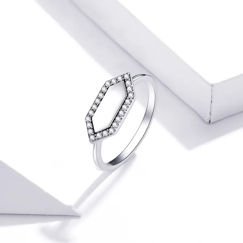 (image for) Pandora Style Sparkling Ring - SCR701 - View 2