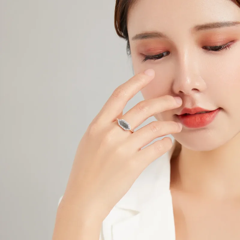 (image for) Pandora Style Sparkling Ring - SCR701 - View 5