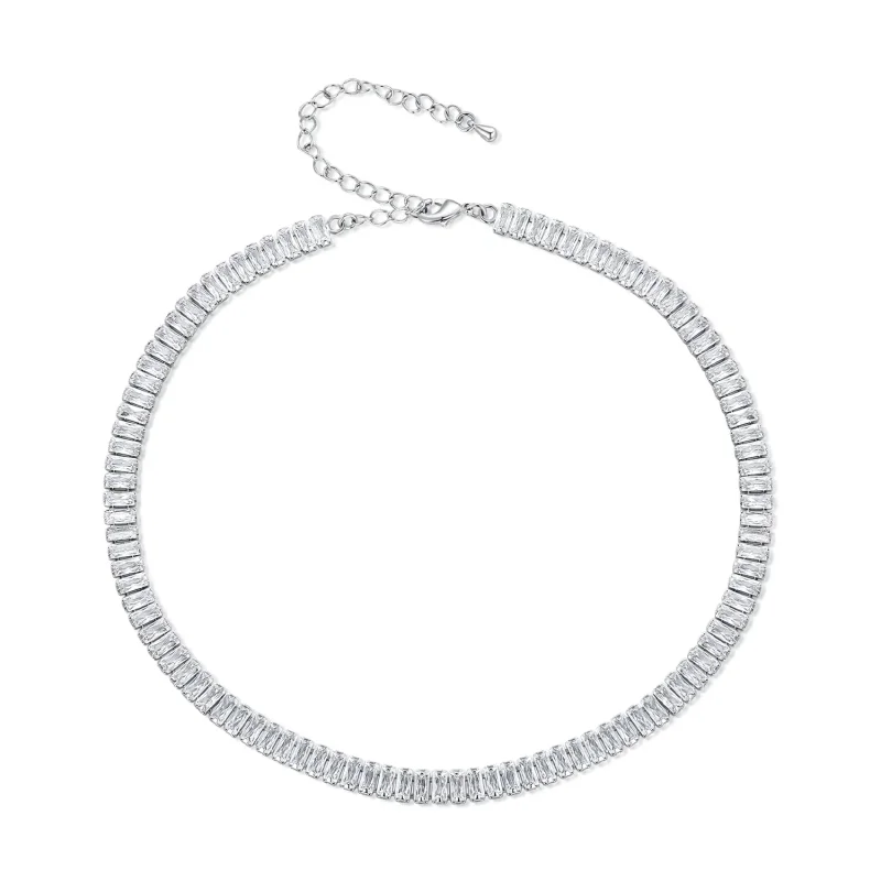 (image for) Pandora Style Tennis Necklace - YIN112 - Product Image