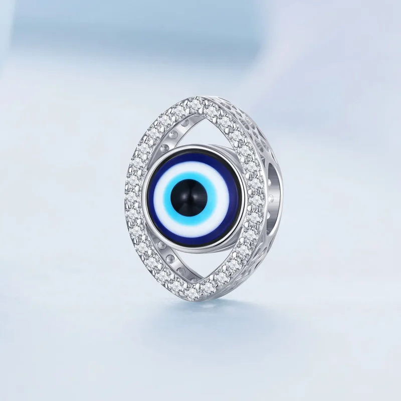 (image for) Pandora Style Turkish Eye Charm - BSC729 - View 2
