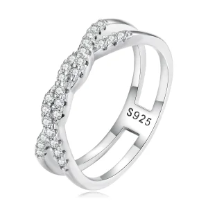 (image for) Pandora Style Twist Ring - BSR327