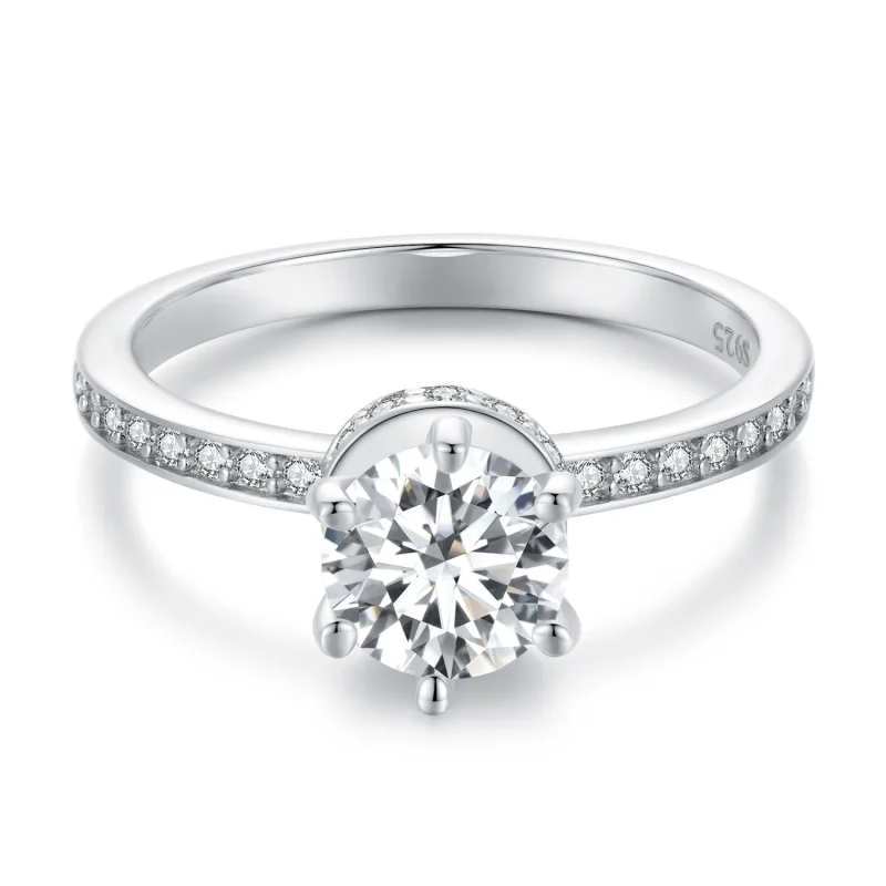 (image for) Pandora Style Wedding Rings - MSR025 - View 2