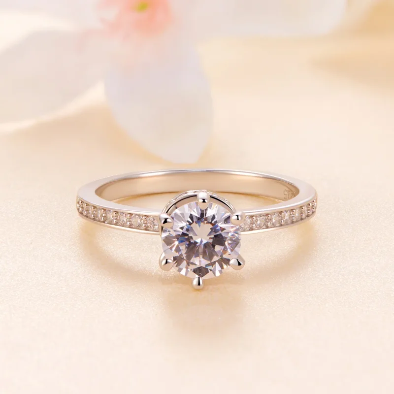 (image for) Pandora Style Wedding Rings - MSR025 - View 6