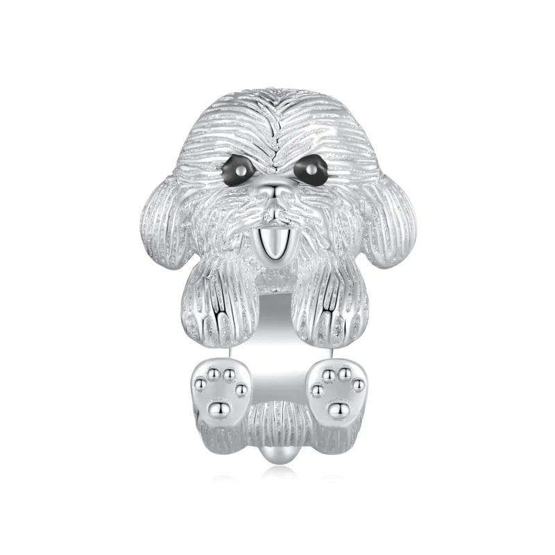 (image for) adorable teddy charm in a Pandora style - SCC2586 - Product Image