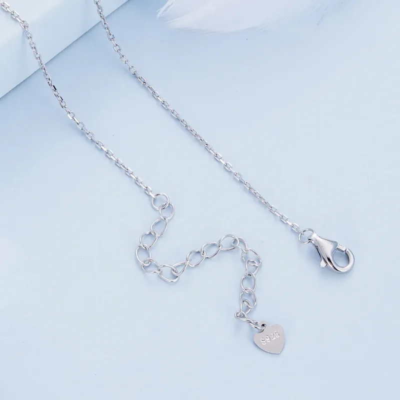 (image for) Exquisite Dragonfly Necklace in the Pandora style - BSN348 - View 4