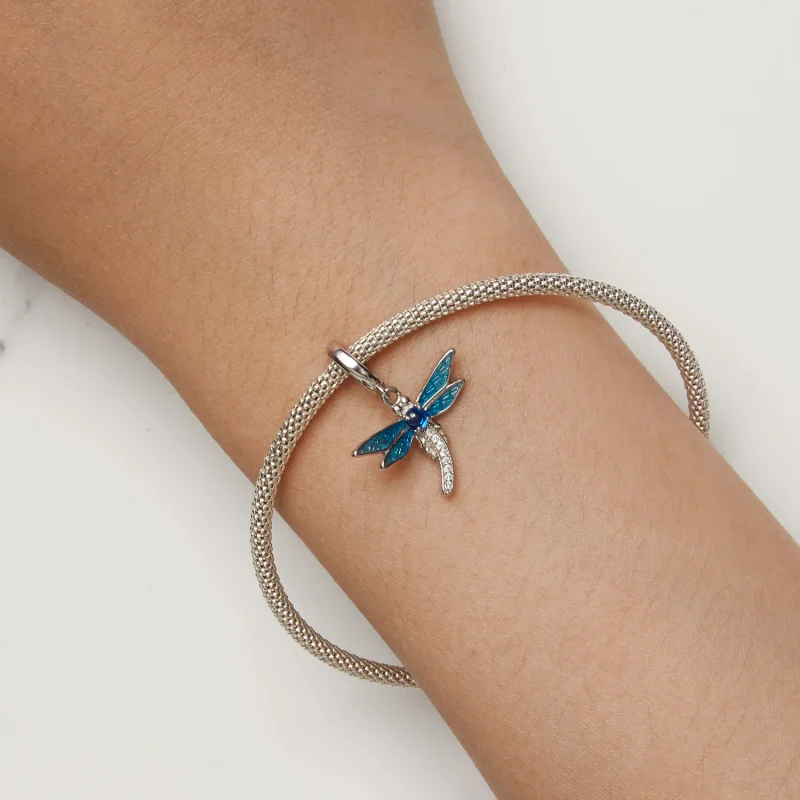 (image for) Pandora-inspired Dragonfly Jewelry Dangle - SCC2569 - View 8