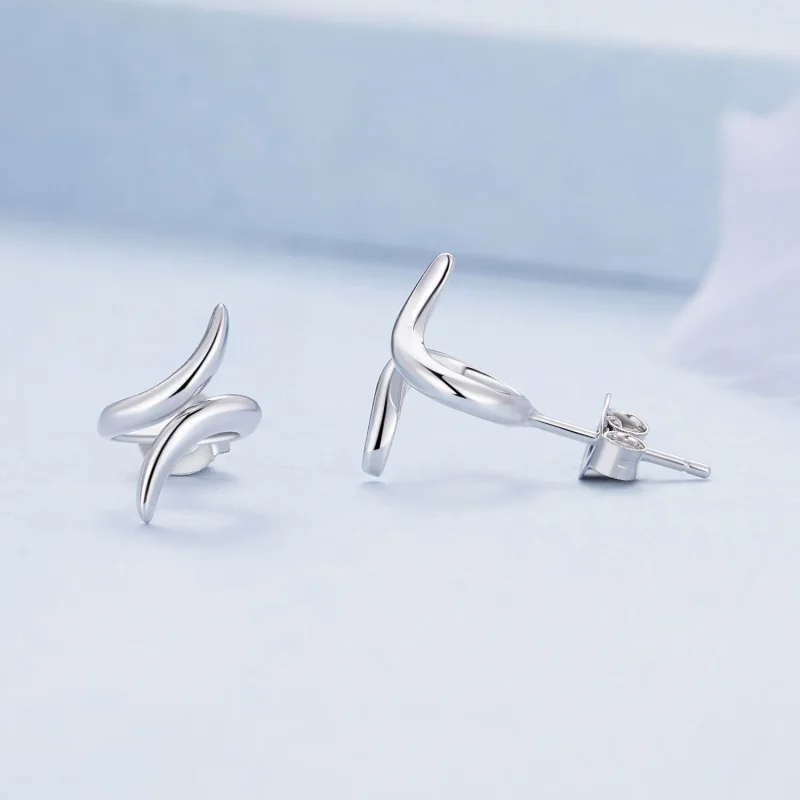 (image for) Pandora-inspired Headphones Stud Earrings - BSE903 - View 4