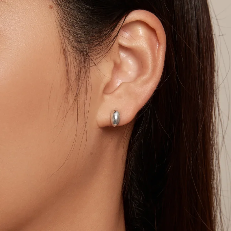 (image for) Pandora-inspired Moon Studs Earrings - SCE1632 - View 5