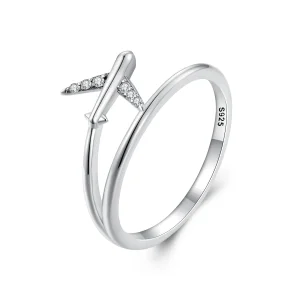 (image for) Pandora Style Airplane Ring - SCR967