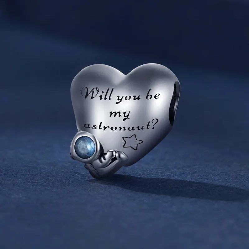 (image for) Pandora Style Astronaut Charm - BSC790 - View 2