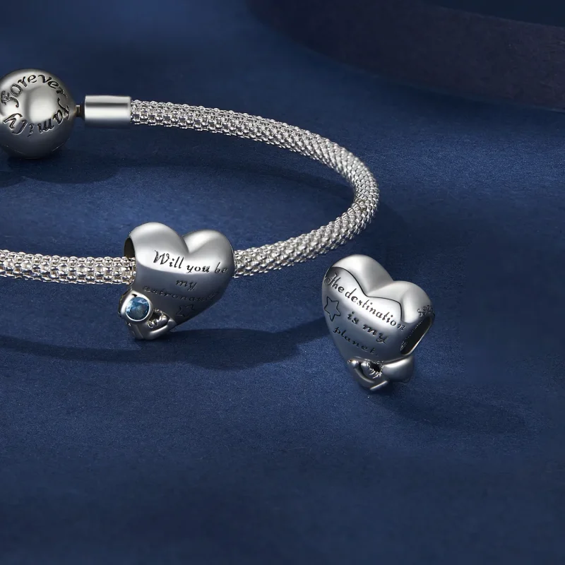 (image for) Pandora Style Astronaut Charm - BSC790 - View 4