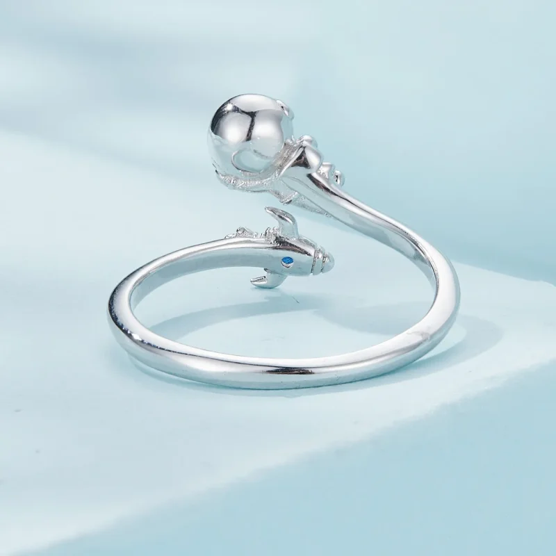 (image for) Pandora Style Astronaut Spaceship Ring - SCR920 - View 4