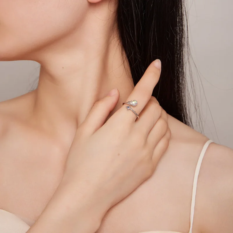 (image for) Pandora Style Astronaut Spaceship Ring - SCR920 - View 6