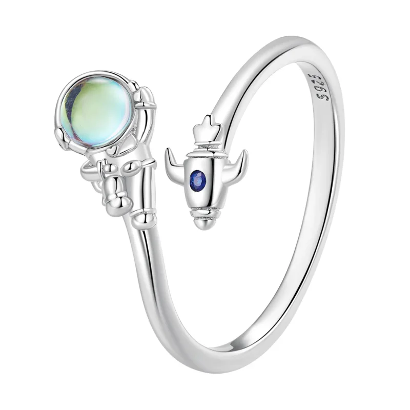 (image for) Pandora Style Astronaut Spaceship Ring - SCR920 - Product Image