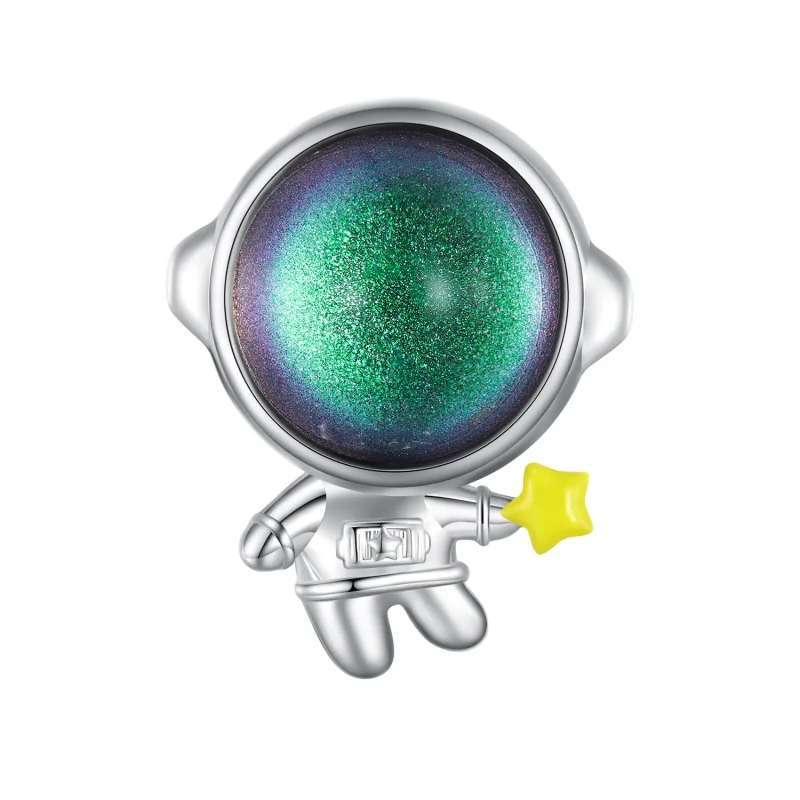 (image for) Pandora Style Astronaut Star Charm - BSC793 - Product Image