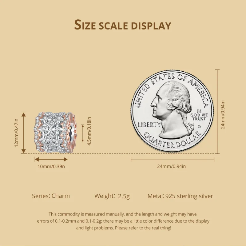 (image for) Pandora Style Autumn Color Charm - BSC908 - View 7