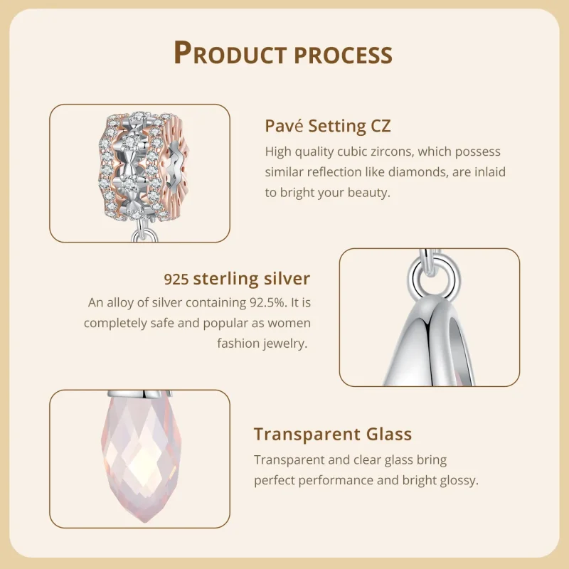 (image for) Pandora Style Autumn Dangle - BSC906 - View 5