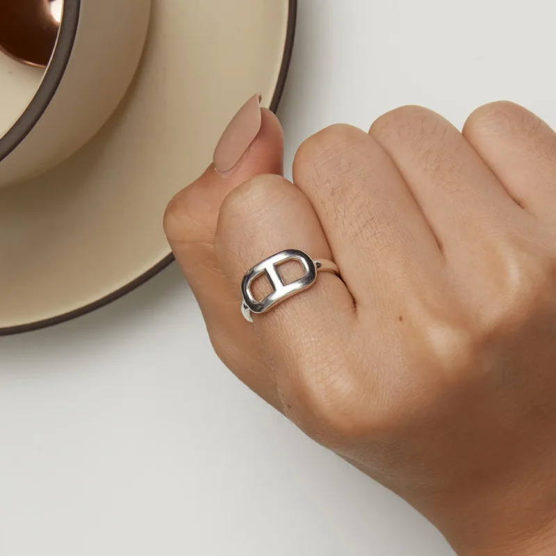 (image for) Pandora Style Basic Ring - SCR965-E - View 6