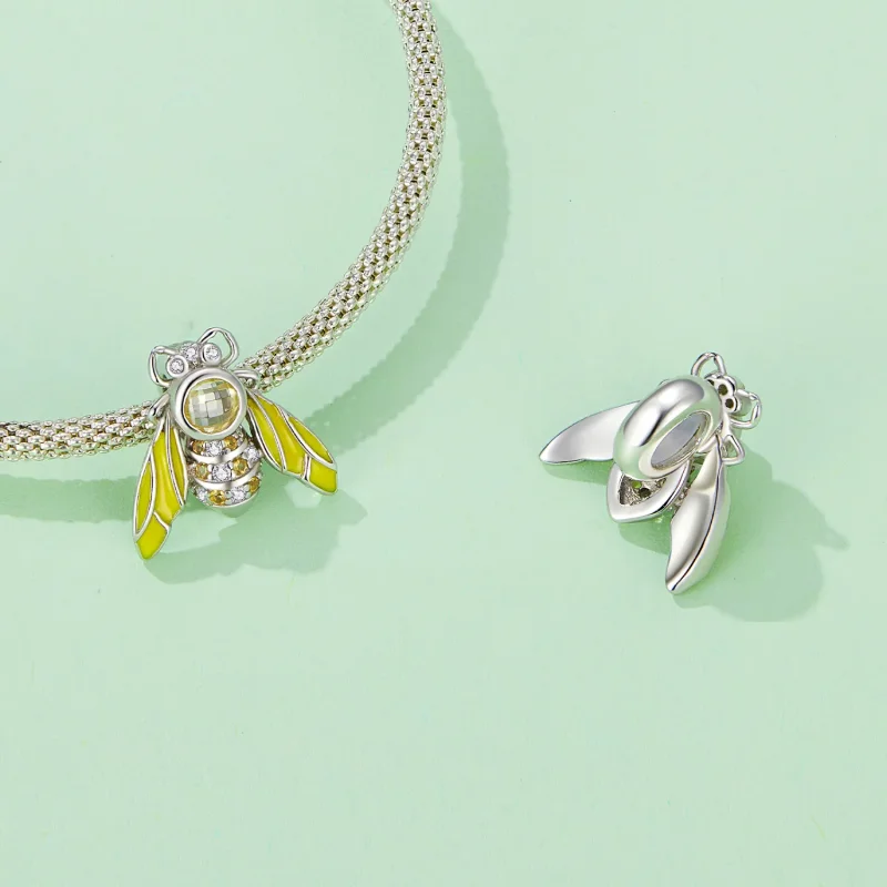 (image for) Pandora Style Bee Charm - SCC2599 - View 4