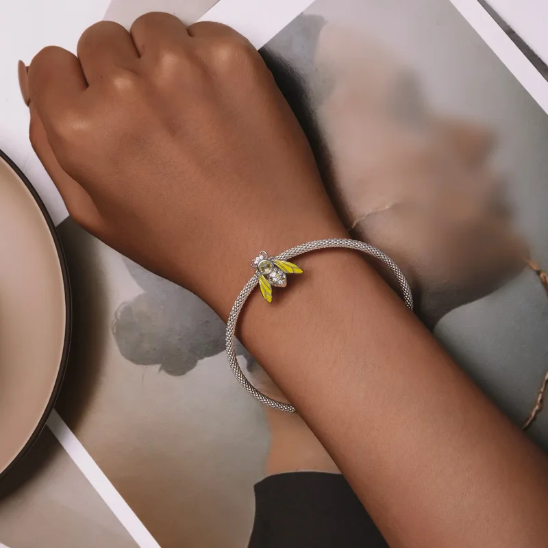 (image for) Pandora Style Bee Charm - SCC2599 - View 6