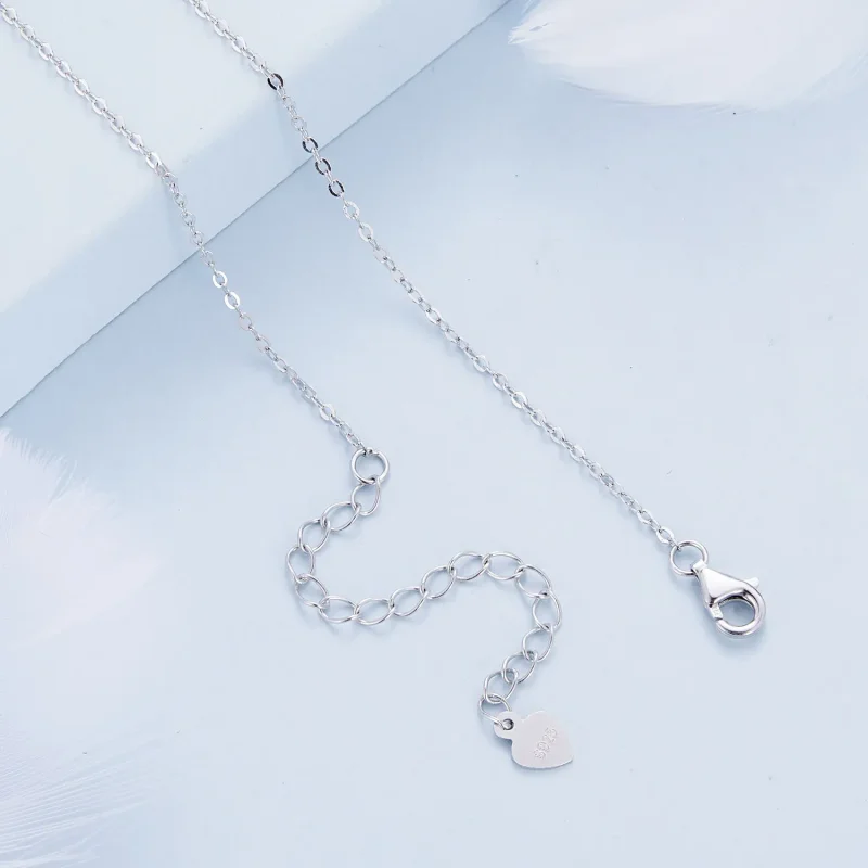 (image for) Pandora Style Bee Daisy Necklace - BSN356 - View 4