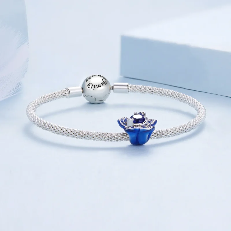 (image for) Pandora Style Blue Enchantress Charm - BSC879 - View 5