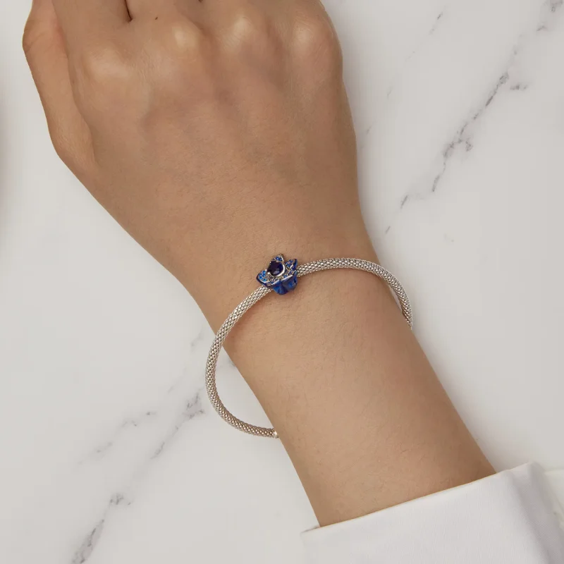 (image for) Pandora Style Blue Enchantress Charm - BSC879 - View 6