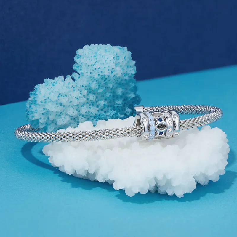 (image for) Pandora Style Blue Star Charm - BSC919 - View 5