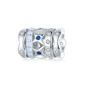 (image for) Pandora Style Blue Star Charm - BSC919