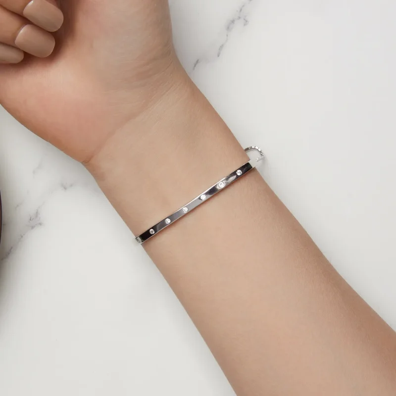 (image for) Pandora Style Bracelet Bangle - BSB145 - View 6